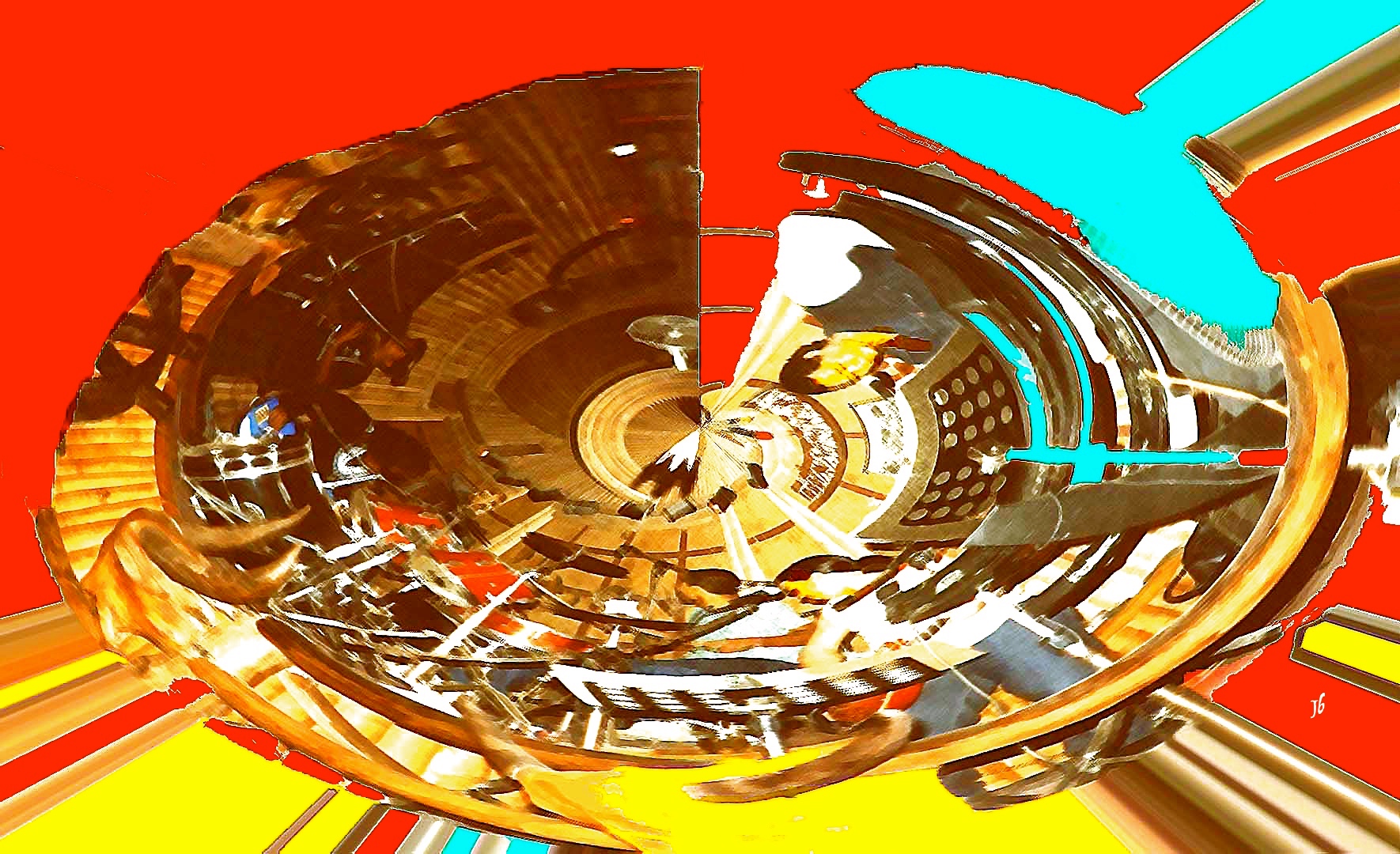 Composing. Abstract Canvas. JB´s Art