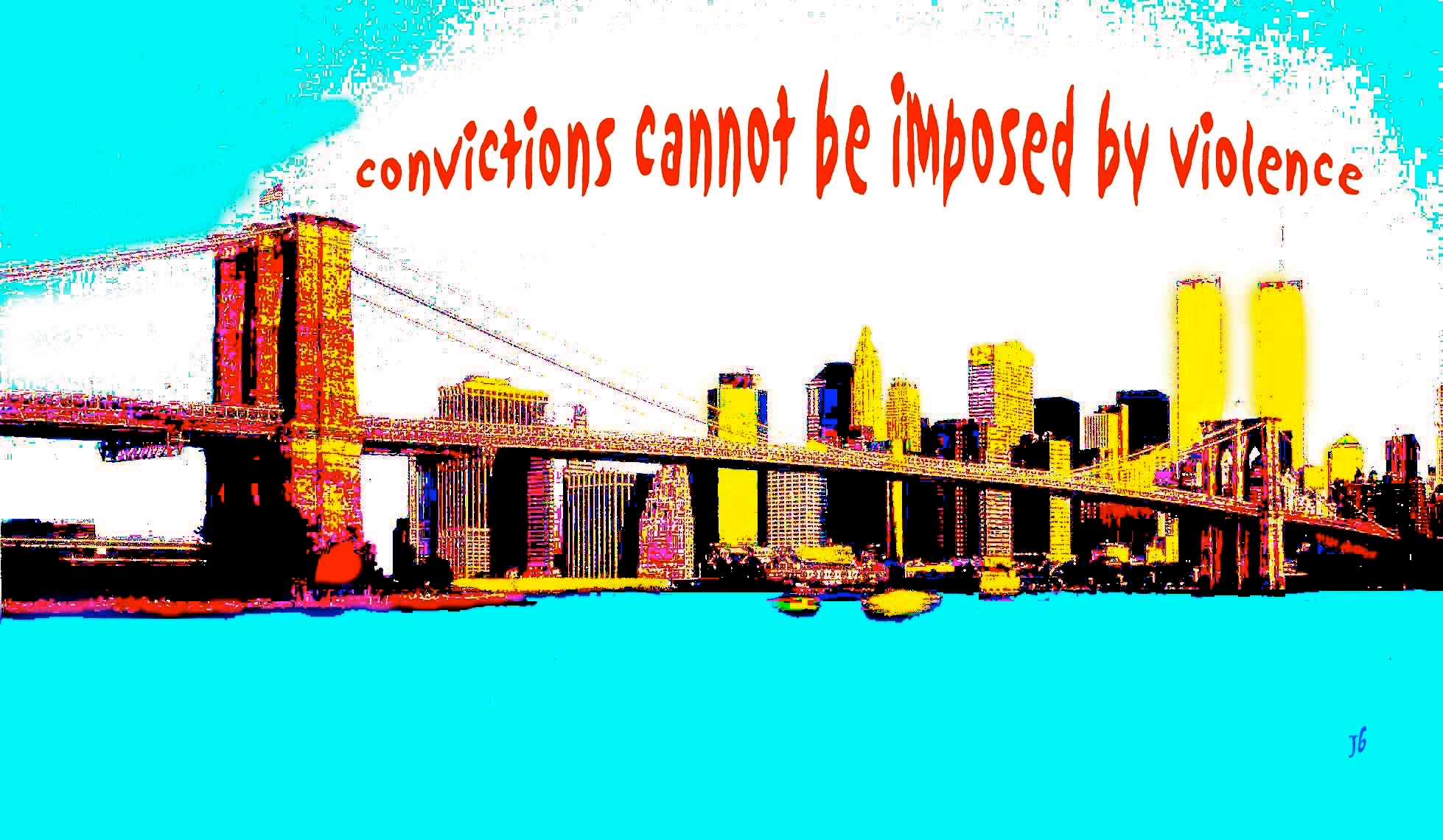 Convictions. Abstract Canvas. JB´s Art