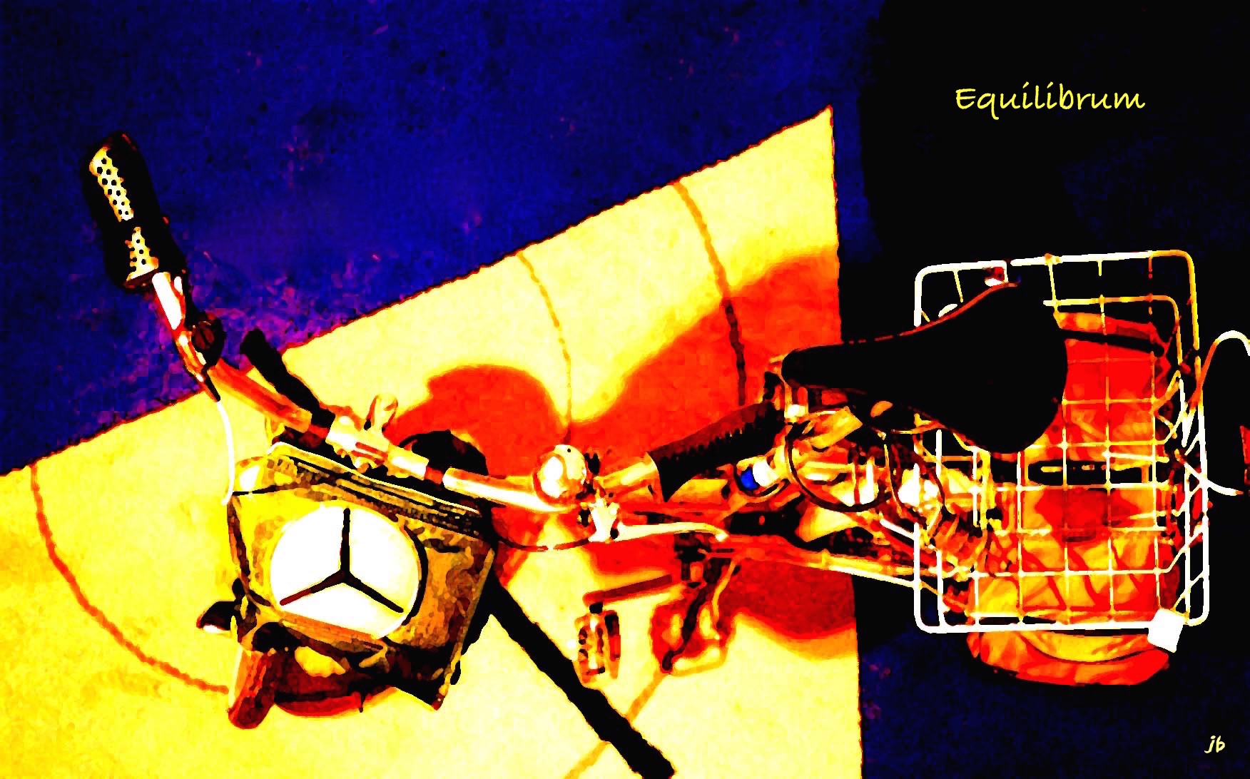 Equilibrum. Abstract Canvas. Artist JB