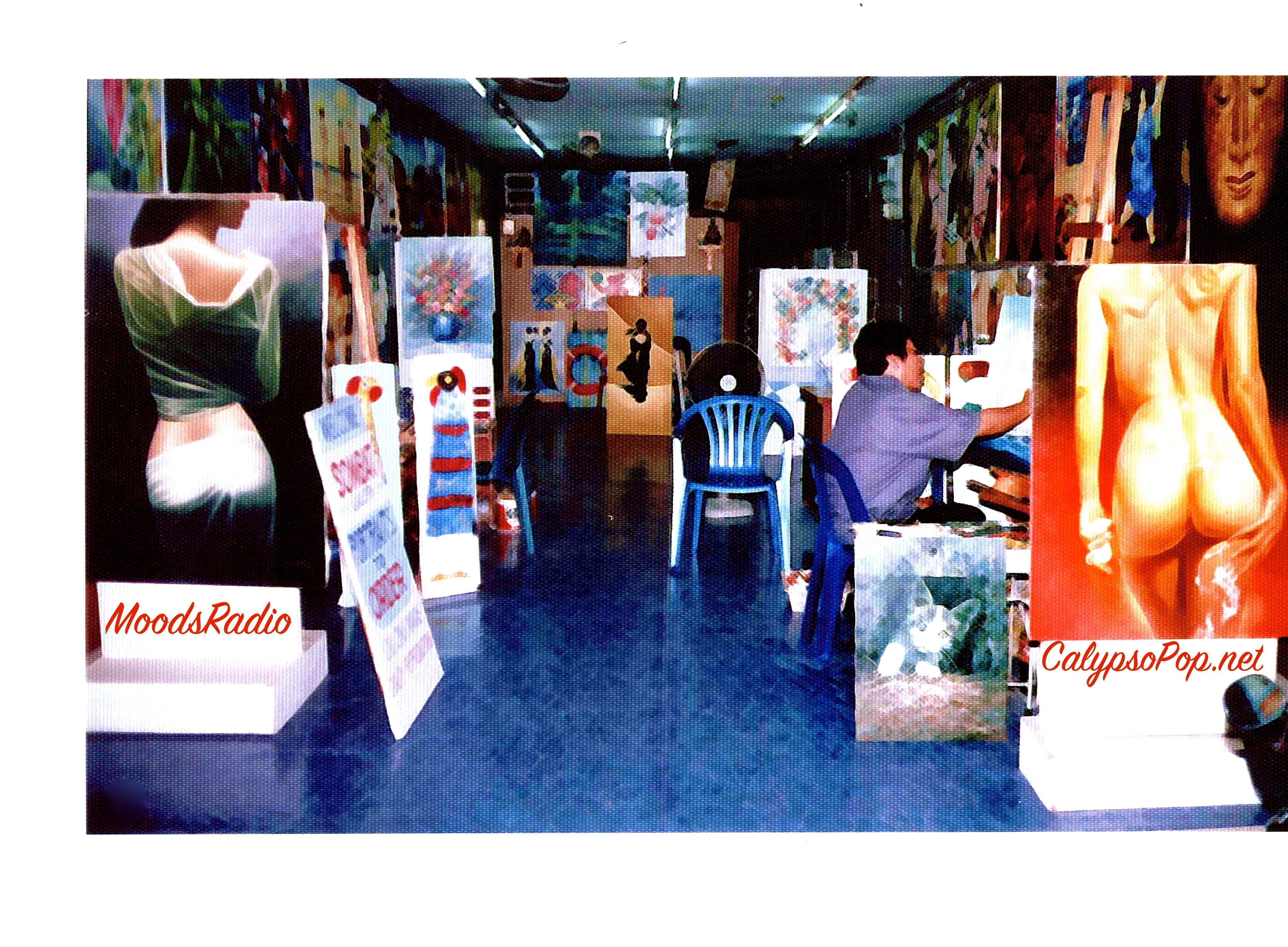 Exhibition. Canvas. Artist JB