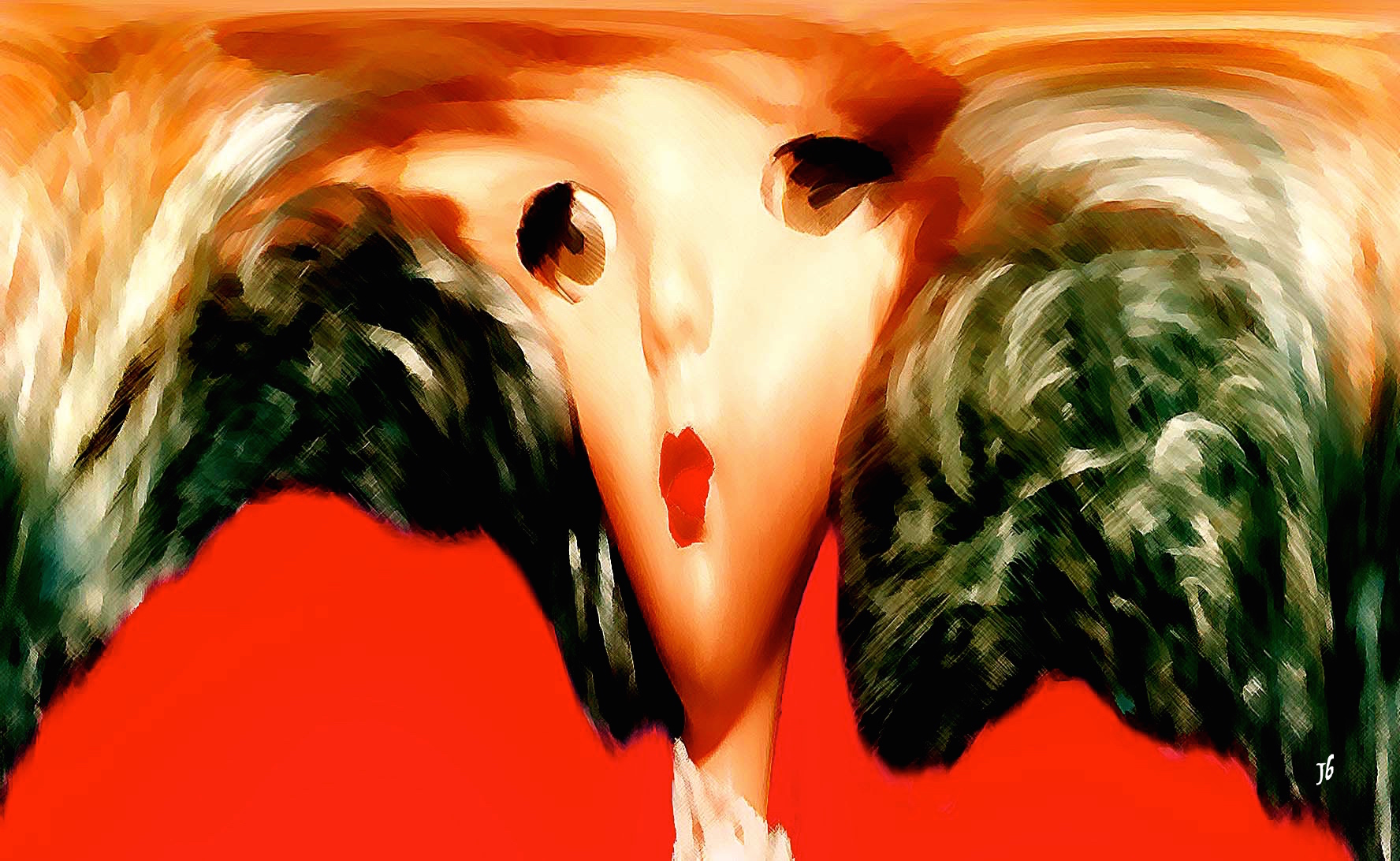 HomeComing. Abstract Canvas. JB´s Art