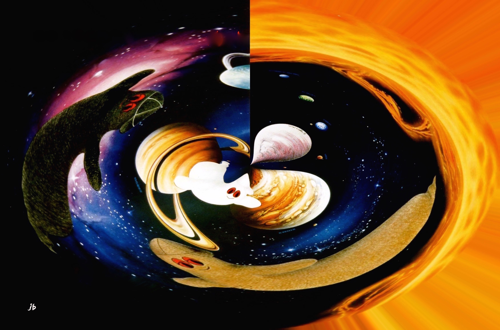 Infinity. Abstract Canvas. JB´s Art