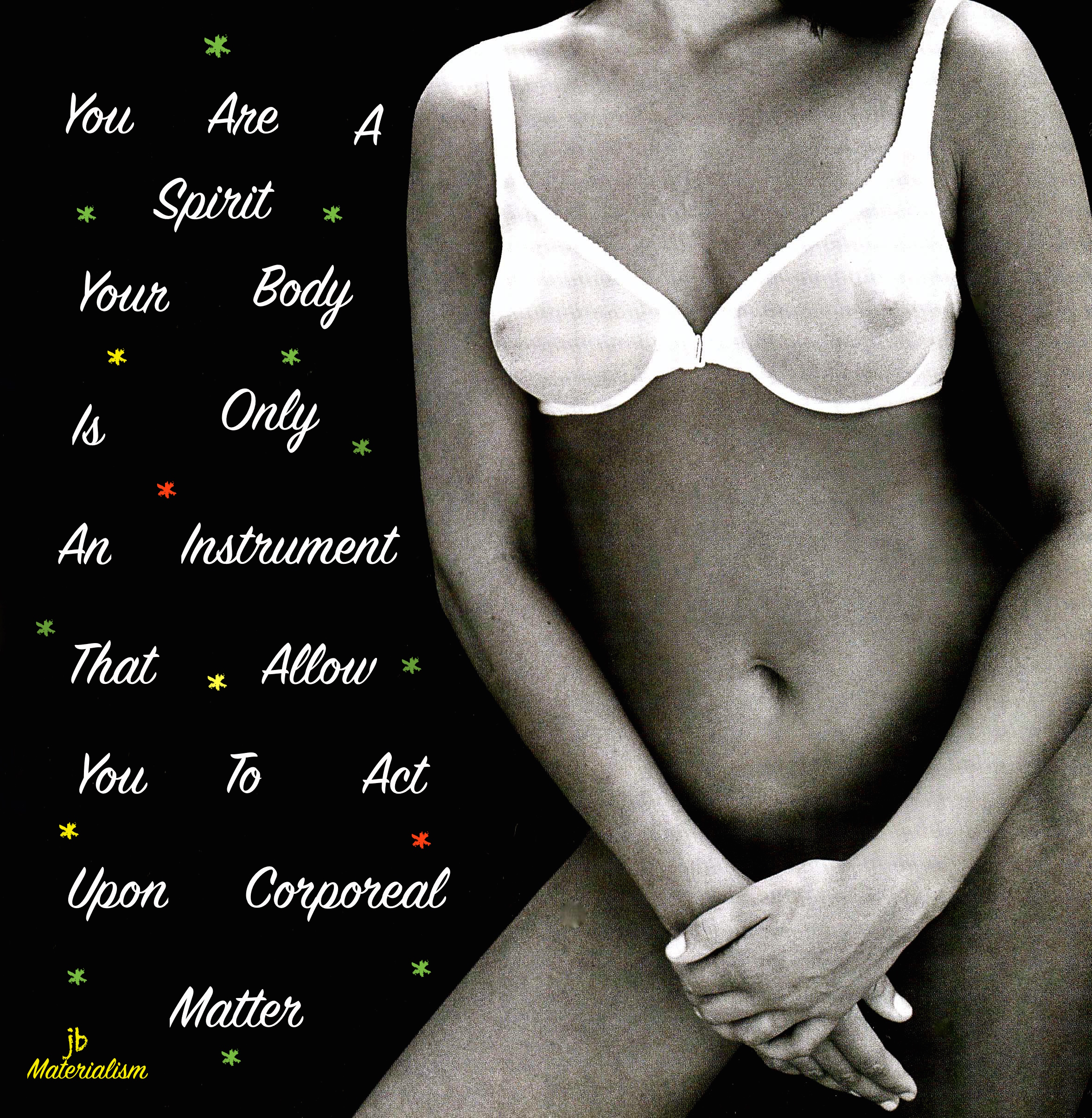 Materialism Canvas Jb
